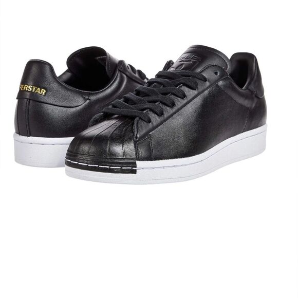adidas Shoes - Adidas Shoes Originals Womens Superstar black with gold